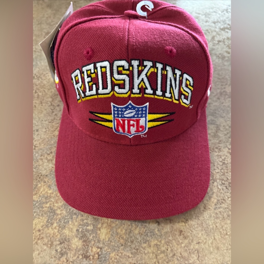 Vtg Washington Redskins Hat NFL Pro Line Logo Athletic Cap One Size